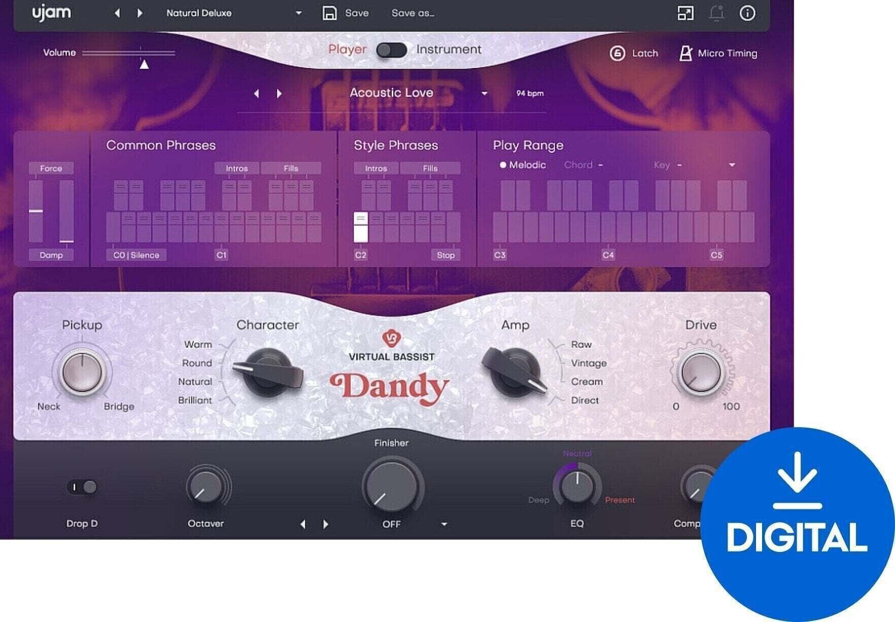 VST Instrument UJAM Dandy (Producto digital)