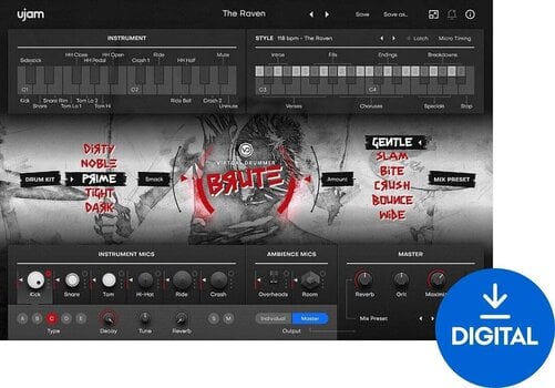 VST Instrument UJAM Brute (Producto digital) - 1