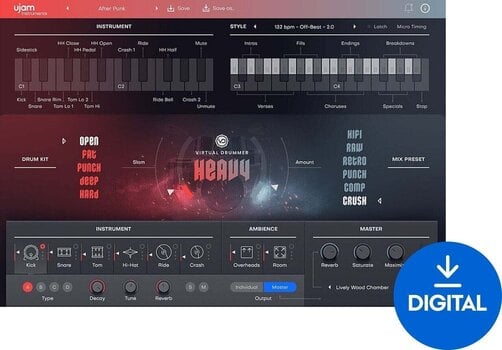 VST Instrument UJAM Heavy 2 (Producto digital) - 1