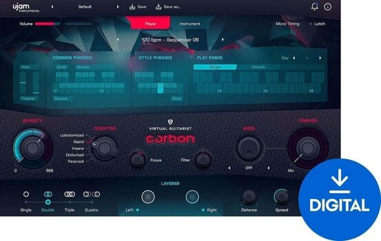 VST Instrument UJAM Carbon (Digital product) - 1