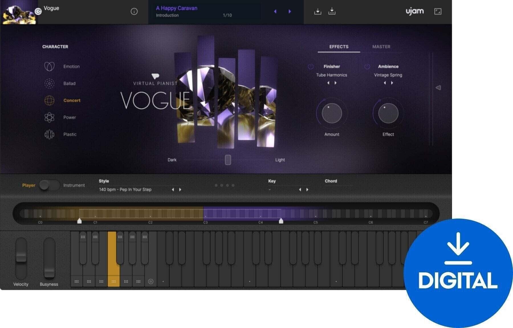 VST Instrument UJAM Vogue (Producto digital)