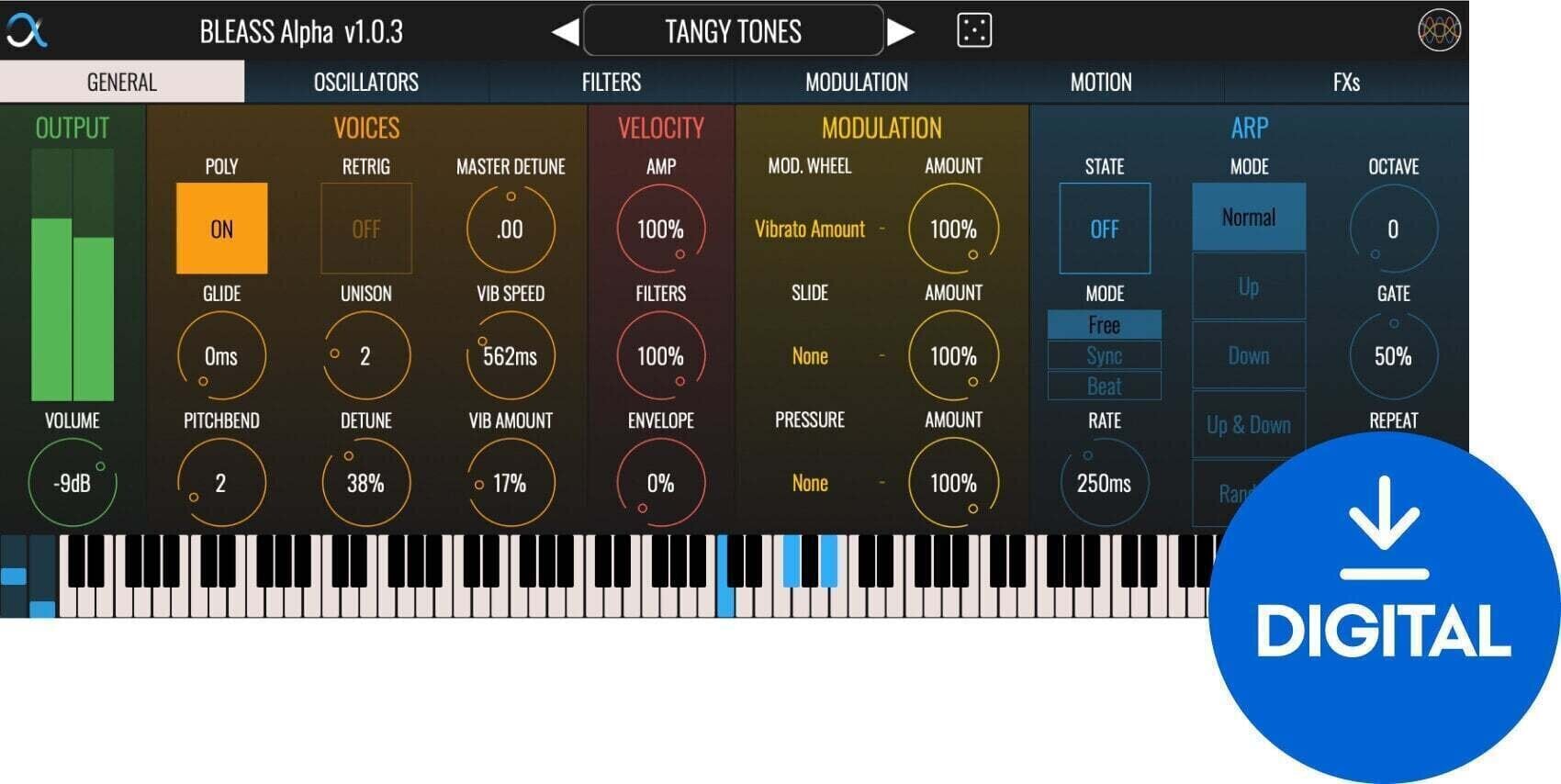 VST Instrument BLEASS Alpha (Producto digital)