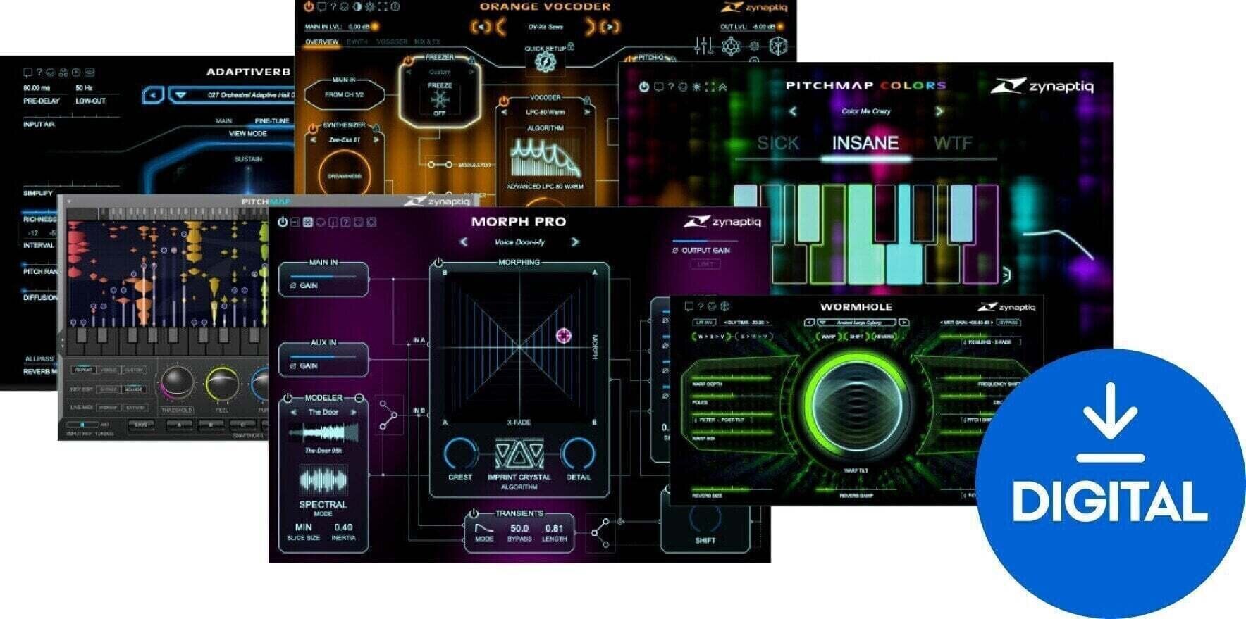 Procesador de efectos de complemento de software Zynaptiq CREATE BUNDLE (Producto digital)