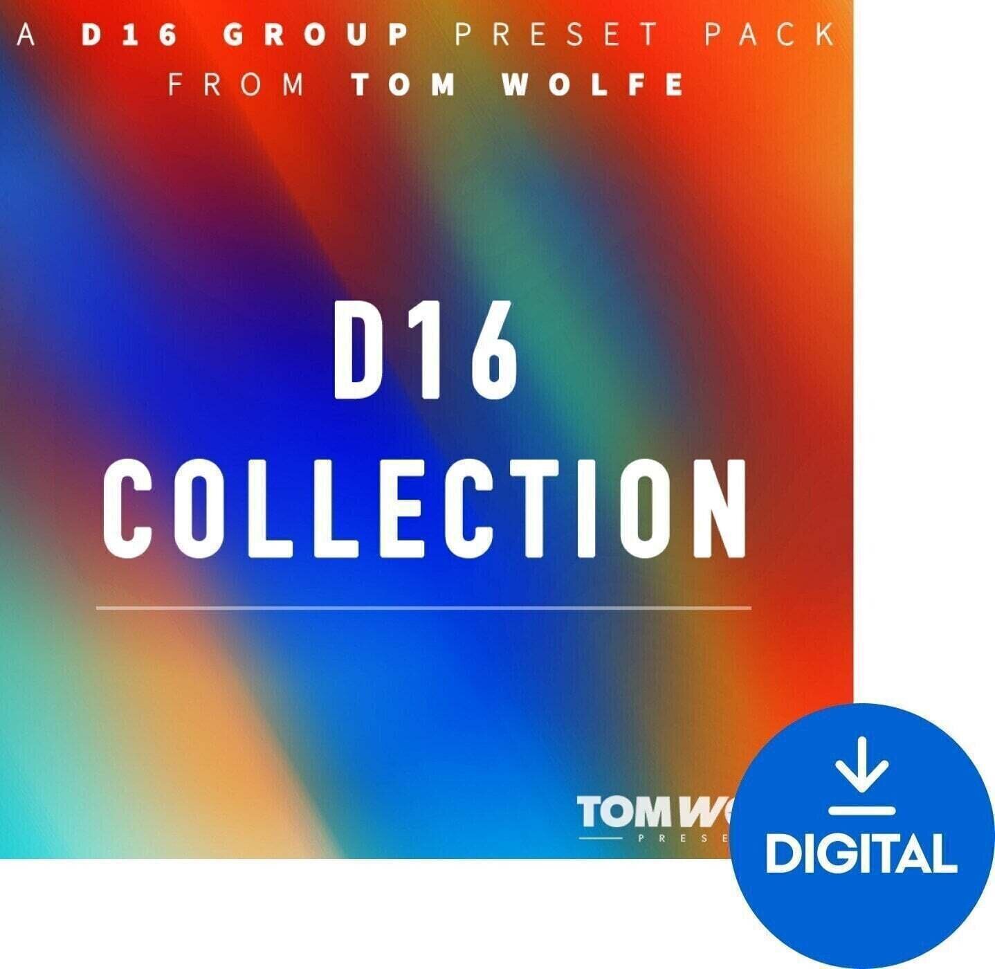 Biblioteca de muestras/sonidos Tom Wolfe Presets D16 Collection (Producto digital)