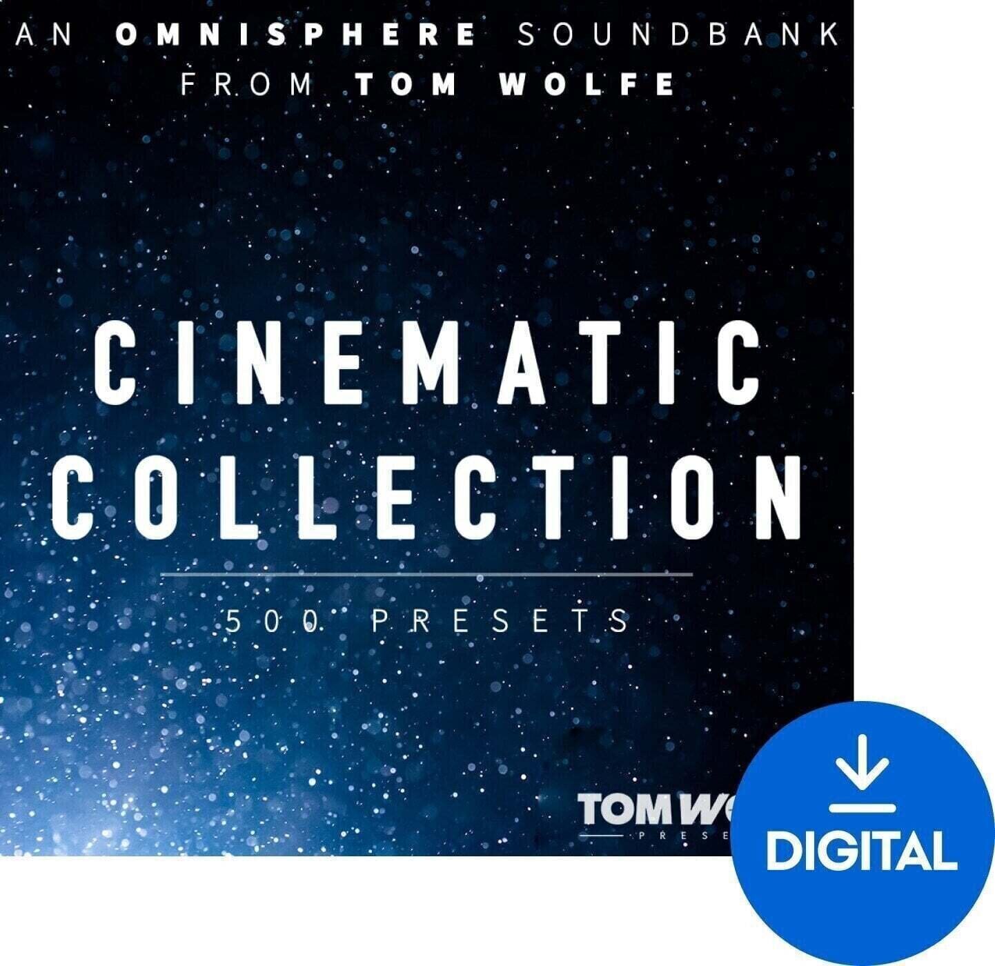 Zvočna knjiga za sampler Tom Wolfe Presets Cinematic Collection for Omnisphere (Digitalni izdelek)