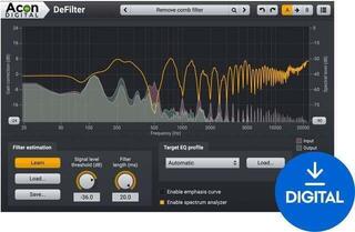 Plug-Ins Software e Processori Effetti Acon Digital DeFilter (Prodotto digitale)