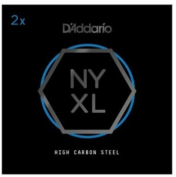 Single Guitar String D'Addario NYXL 010 High Carbon Steel Two Packs - 1