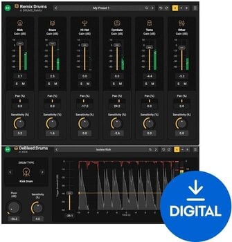 Procesador de efectos de complemento de software Acon Digital Drum Production Suite (Producto digital) - 1