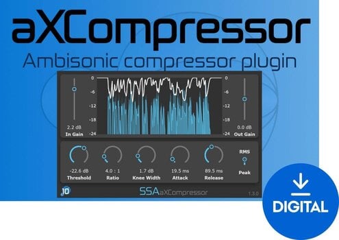 Procesador de efectos de complemento de software SSA Plugins aXCompressor (Producto digital) - 1
