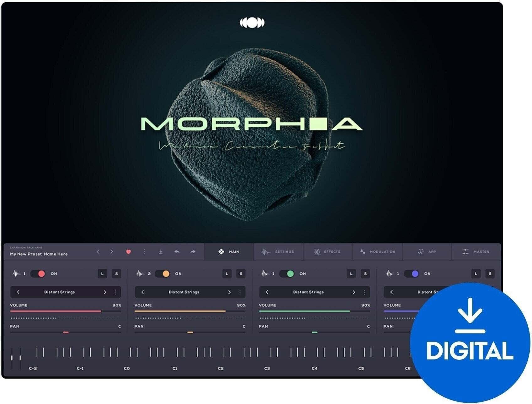 Zvučna knjižnica za efekte Audiomodern Morphia (Digitalni proizvod)