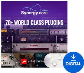 Plugins d'effets Antelope Audio Synergy Core Native 1-Year (Produit numérique)