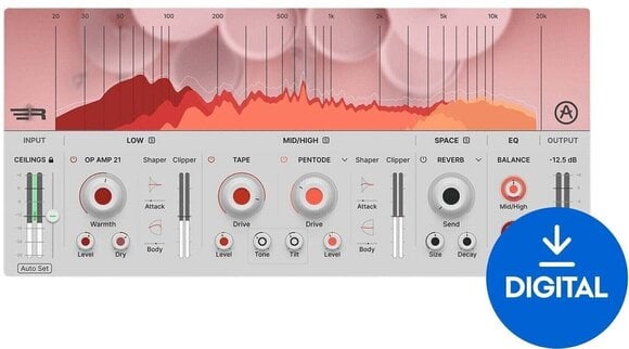 Procesador de efectos de complemento de software Arturia Mix Drums (Producto digital) - 1