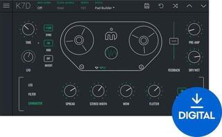 Studiový softwarový Plug-In efekt Imaginando K7D - Tape Delay (Digitální produkt)