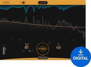 Procesador de efectos de complemento de software Waves Curves Equator (Producto digital)