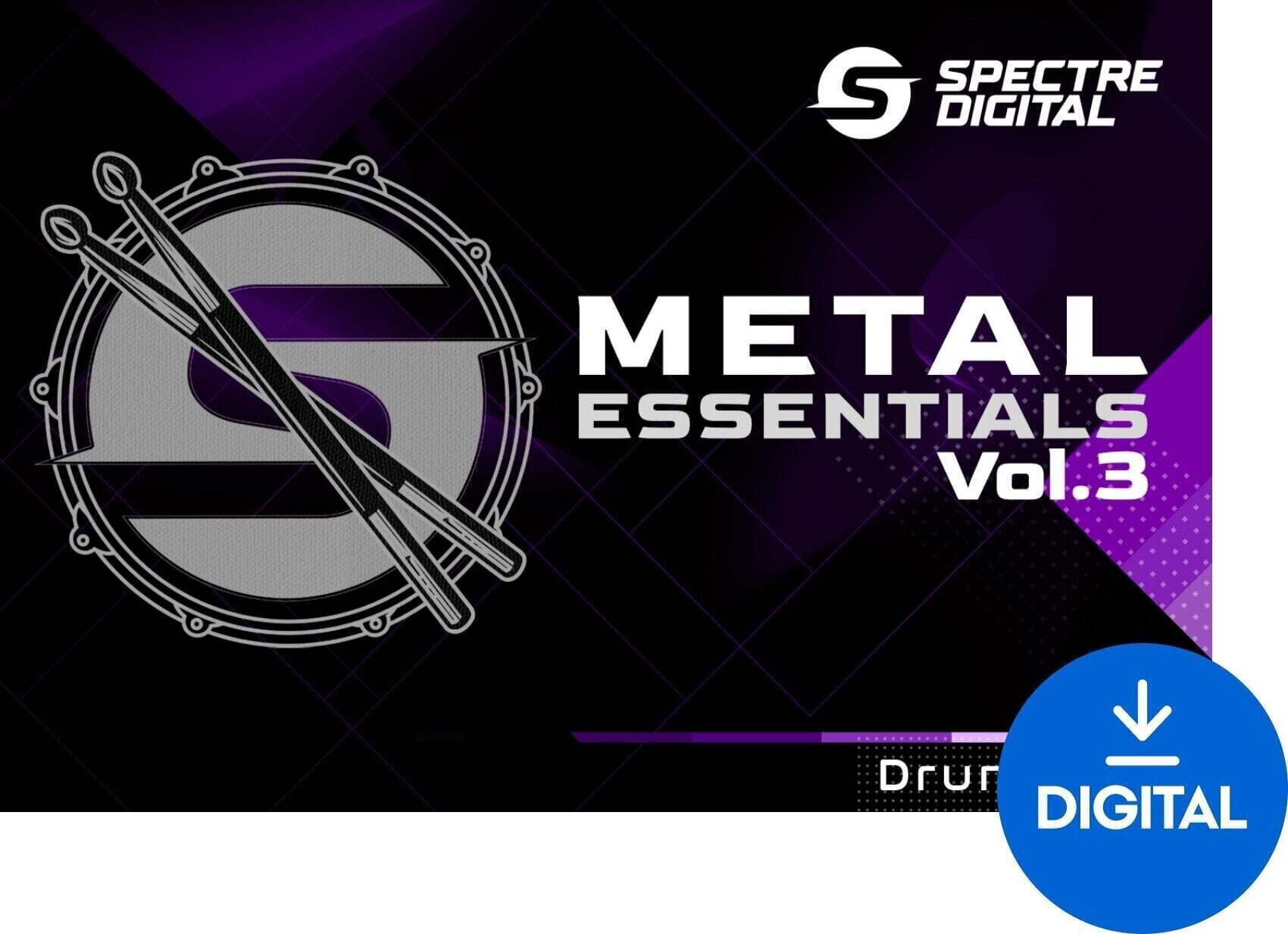 Biblioteca de muestras/sonidos Spectre Digital Metal Essentials Vol.3 (Producto digital)