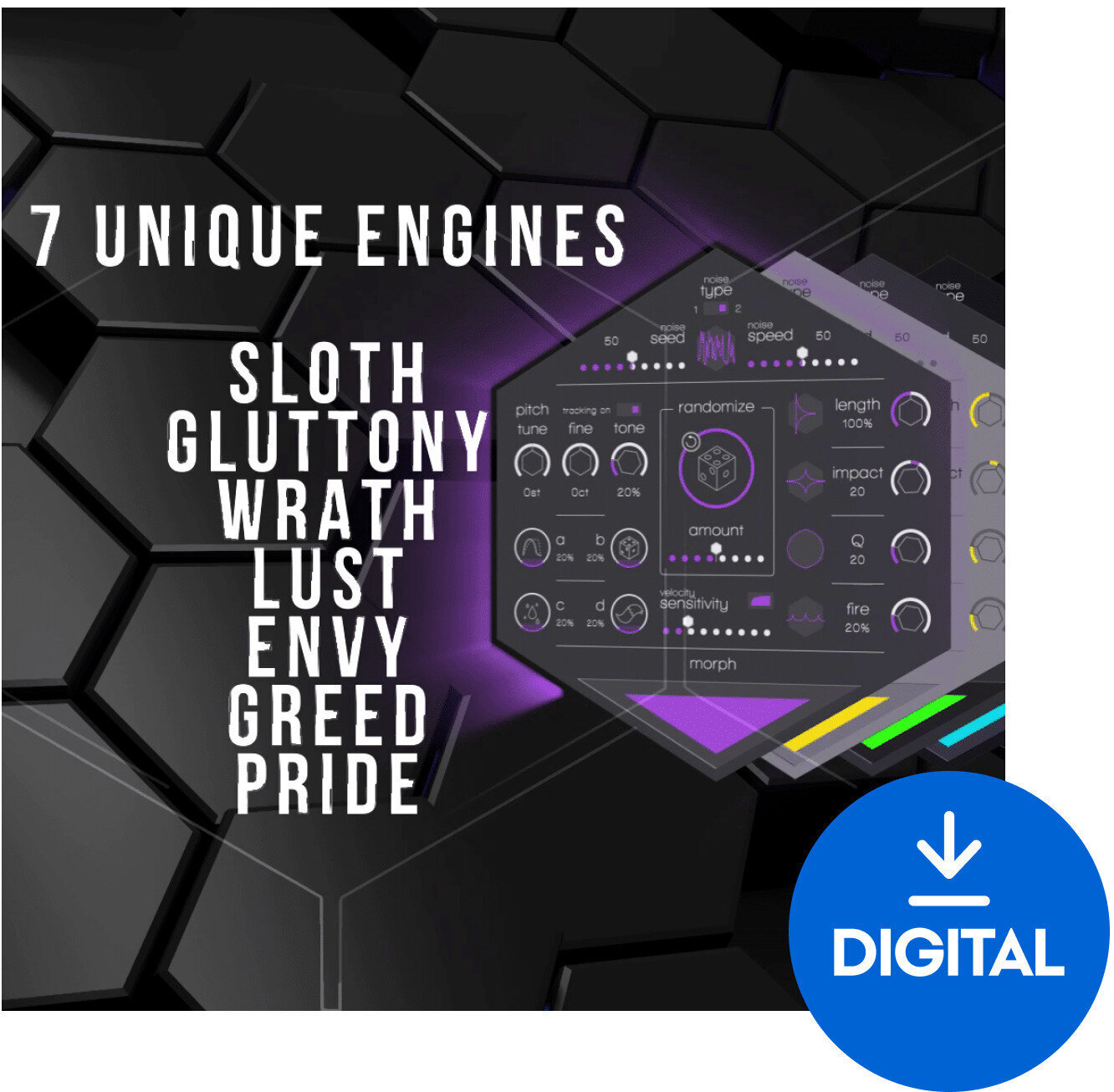 VST Instrument BEATSURFING 7DeadlySnares (Producto digital)