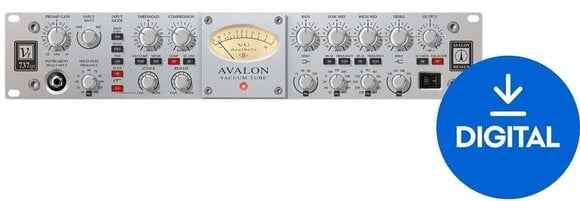 Studijski software plug-in efekt Universal Audio Avalon VT-737 Tube Channel Strip (Digitalni izdelek) - 1