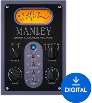 Procesador de efectos de complemento de software Universal Audio Manley Tube Preamp (Producto digital) - 1