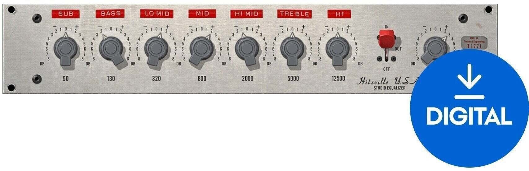 Software Plug-In FX Processor Universal Audio Hitsville EQ Collection (Digital product)