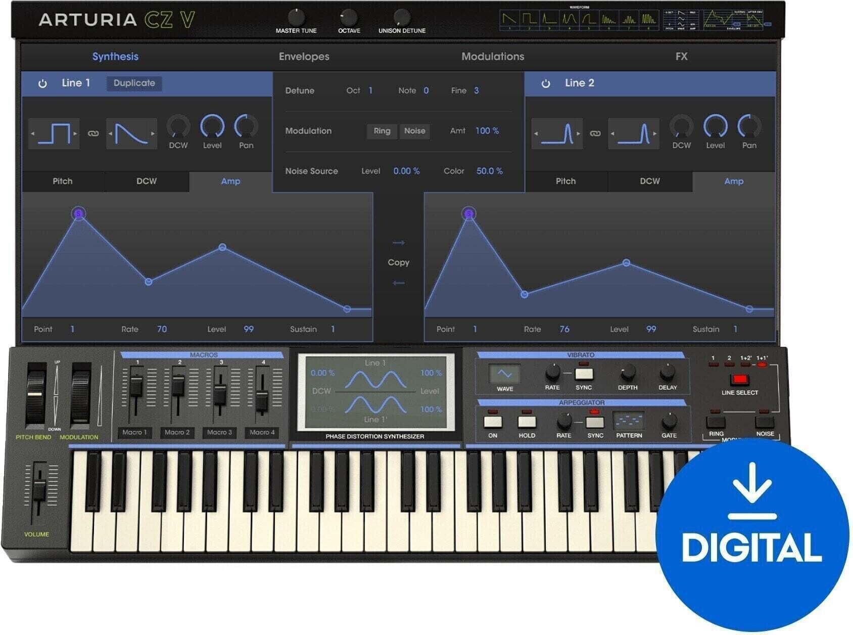 VST Instrument Arturia CZ V (Producto digital)