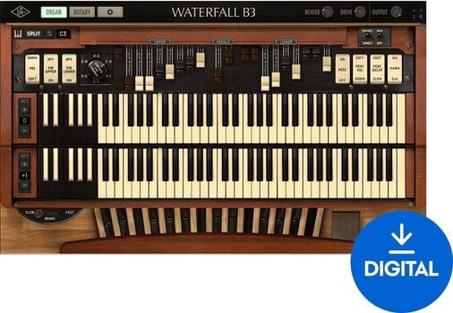 VST Instrument Universal Audio Waterfall B3 Organ (Producto digital) - 1