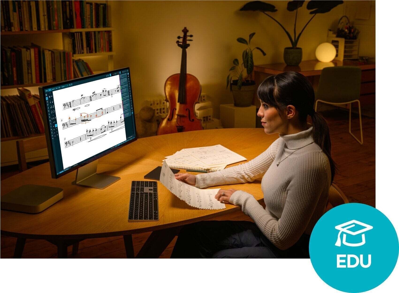 Software de notación musical Steinberg Dorico Pro 6 Education (Producto digital)