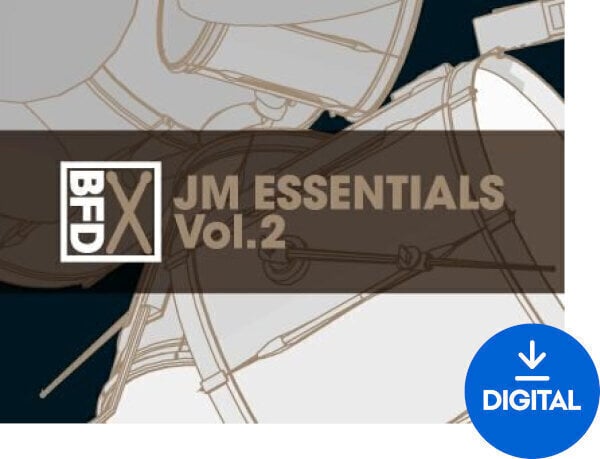 Biblioteca de muestras/sonidos BFD JM Essentials VOL.2 (Producto digital)