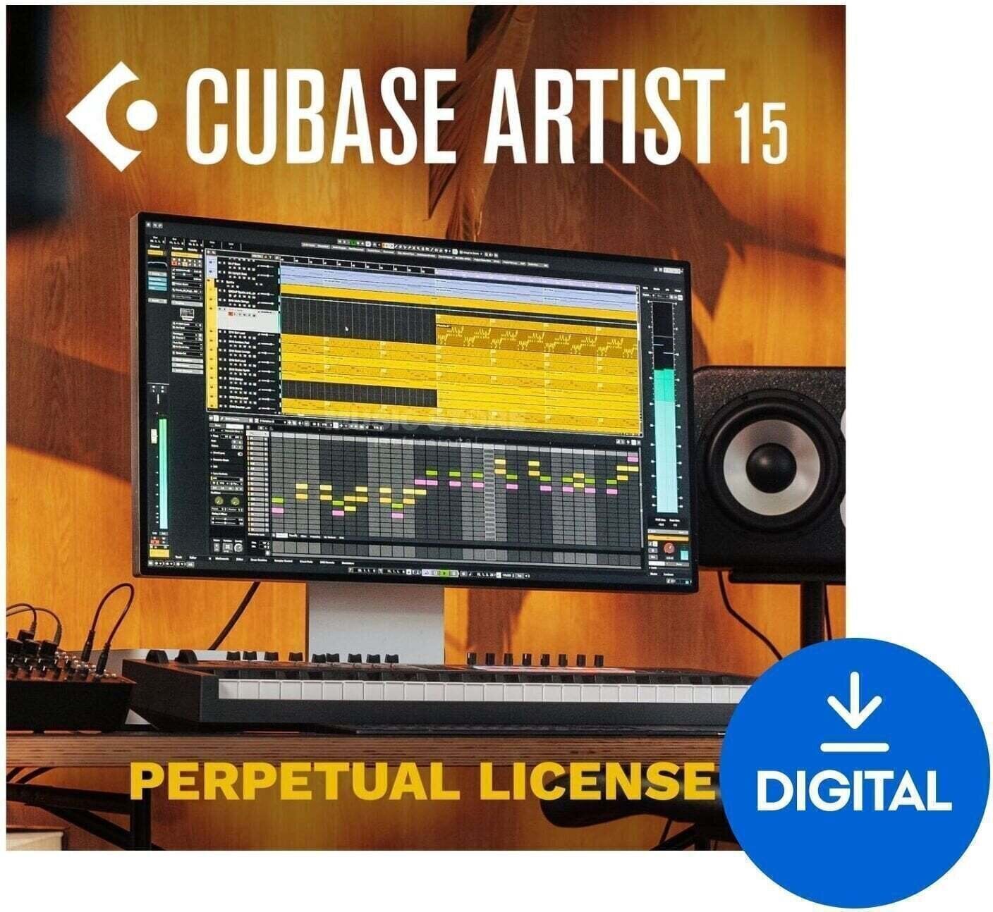 Software de grabación DAW Steinberg Cubase Artist 15 Full Version (Producto digital)