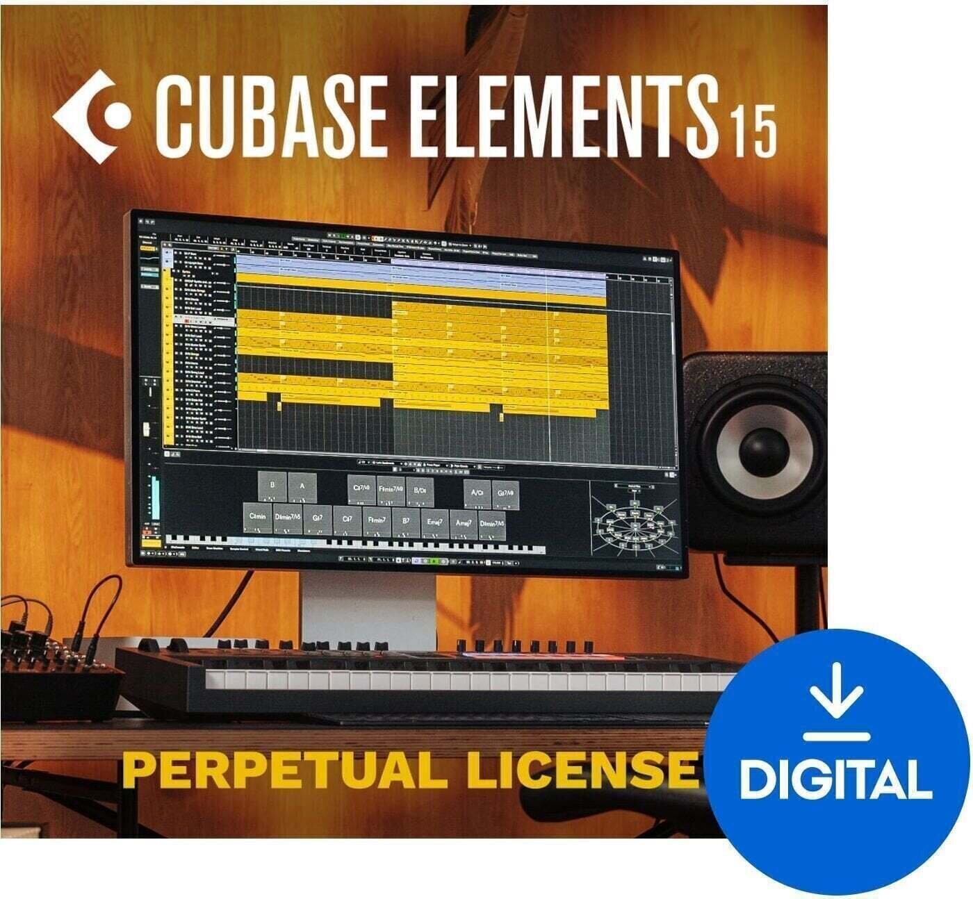 Software de grabación DAW Steinberg Cubase Elements 15 Full Version (Producto digital)