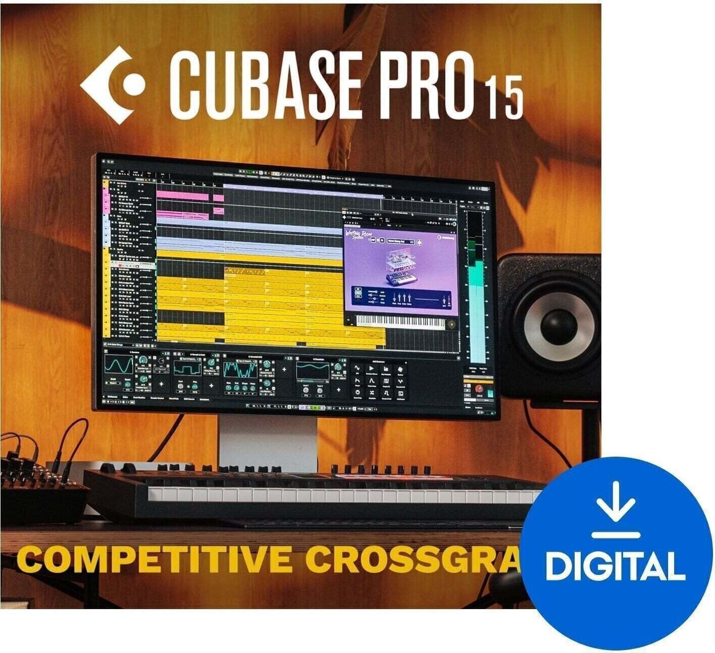 Software de grabación DAW Steinberg Cubase Pro 15 Competitive Crossgrade (Producto digital)