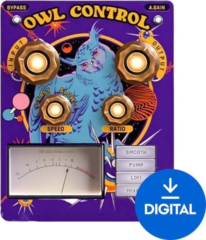 Procesador de efectos de complemento de software Safari Audio Owl Control (Producto digital)