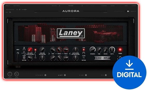 Procesador de efectos de complemento de software Aurora DSP Laney Ironheart (Producto digital) - 1