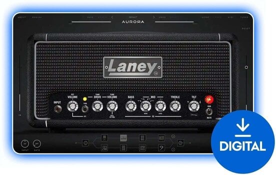 Procesador de efectos de complemento de software Aurora DSP Laney Digbeth Bass Plugin (Producto digital) - 1