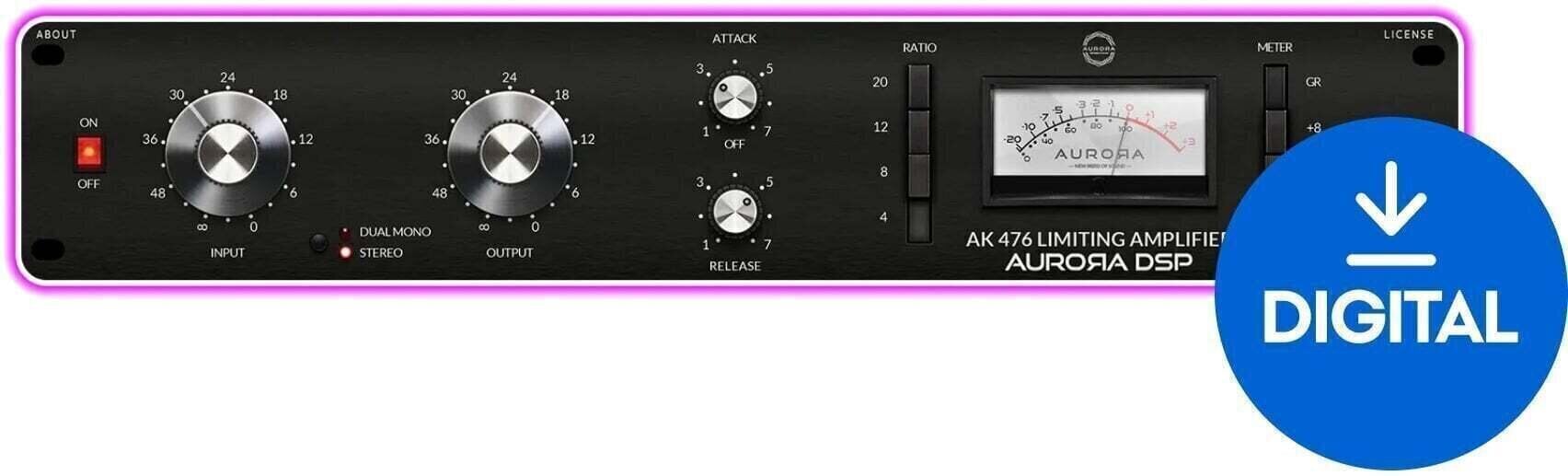 Procesador de efectos de complemento de software Aurora DSP AK-476 (Producto digital)