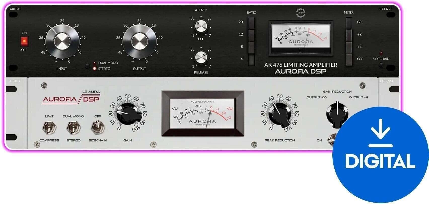 Procesador de efectos de complemento de software Aurora DSP Studio Legends Pack (Producto digital)