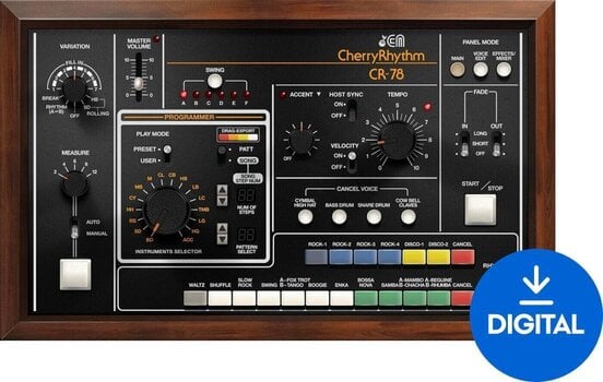 VST Instrument Cherry Audio CR-78 Drum Machine (Producto digital) - 1