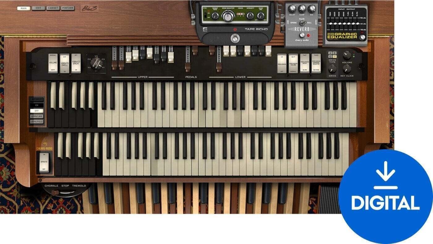 VST Instrument Cherry Audio Blue3 Organ (Digitalni proizvod)