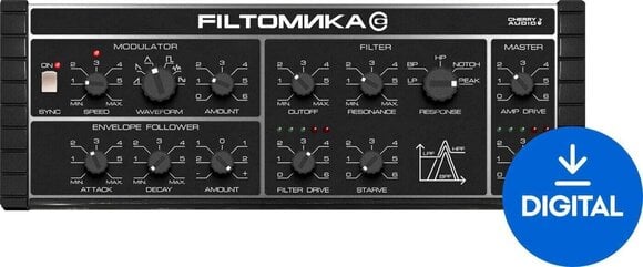 Procesador de efectos de complemento de software Cherry Audio Filtomika (Producto digital) - 1