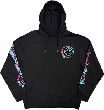 Capuchon Blink-182 Collage Splatter (Back & Sleeve Print) Black M Capuchon - 1