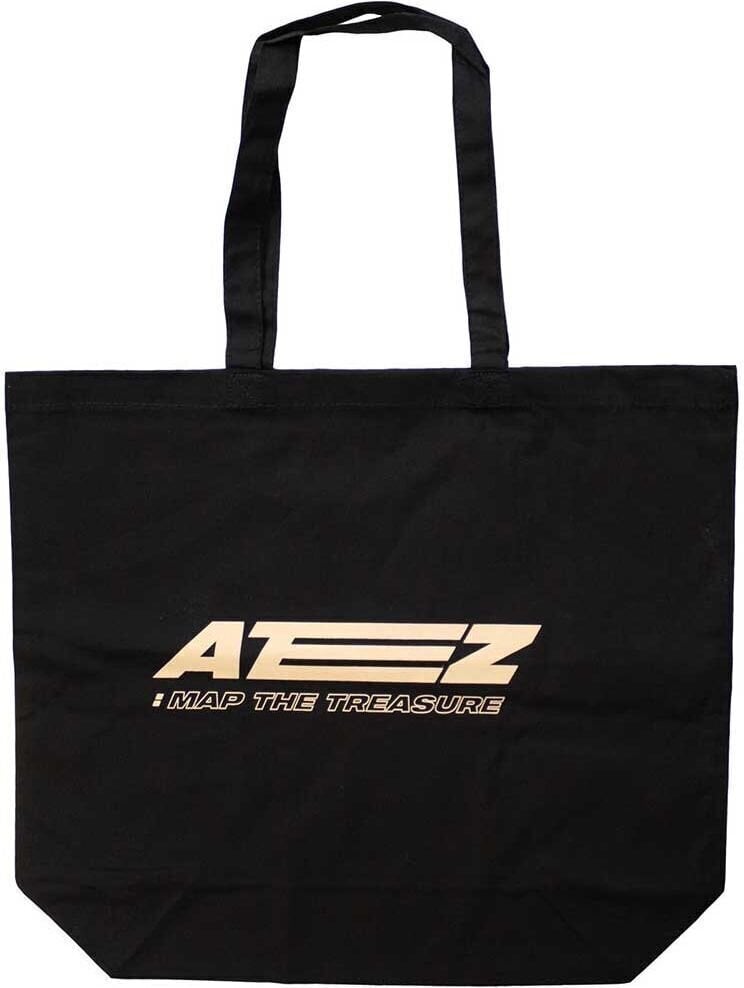 Music bag Ateez Fellowship Map The Treasure (Back Print & Ex-Tour) Τσάντα ώμου Black