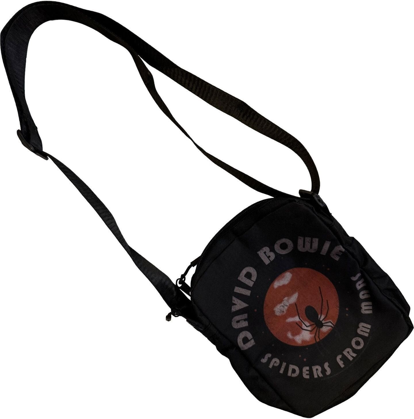Glasbena torba David Bowie Spiders From Mars Torba čez telo Black