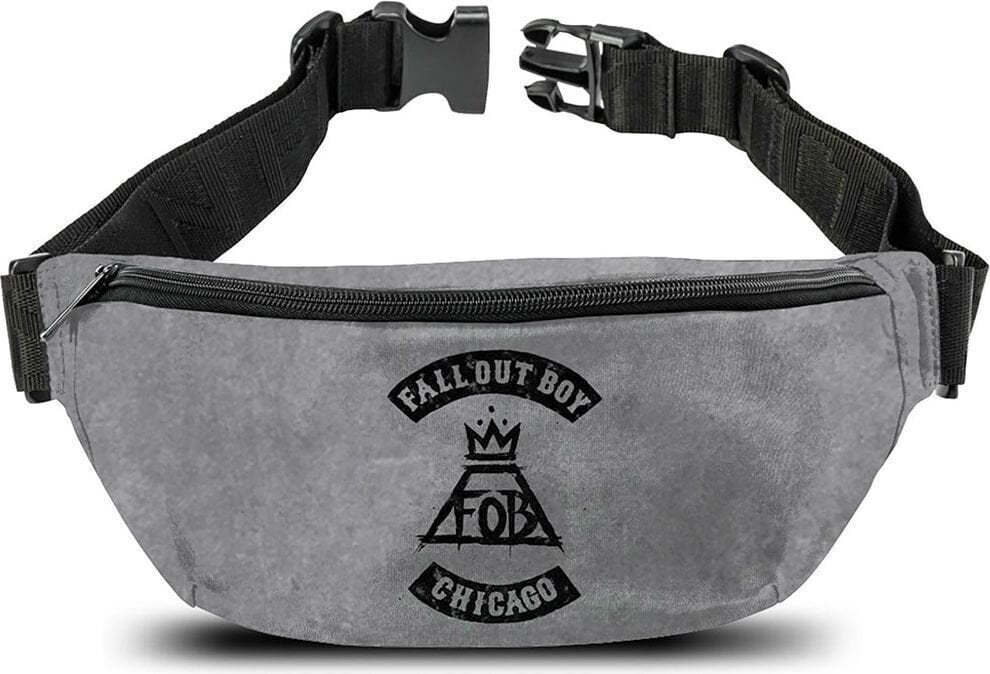 Glasbena torba Fall Out Boy Chicago Ľadvinka Grey