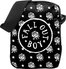 Glasbena torba Fall Out Boy Flowers Torba čez telo Black