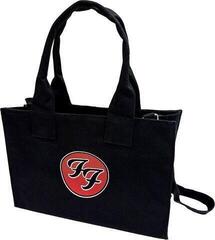 Music bag Foo Fighters FF Logo (Back Print) Tote Bag Black