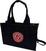 Music bag Foo Fighters FF Logo (Back Print) Tote Bag Black