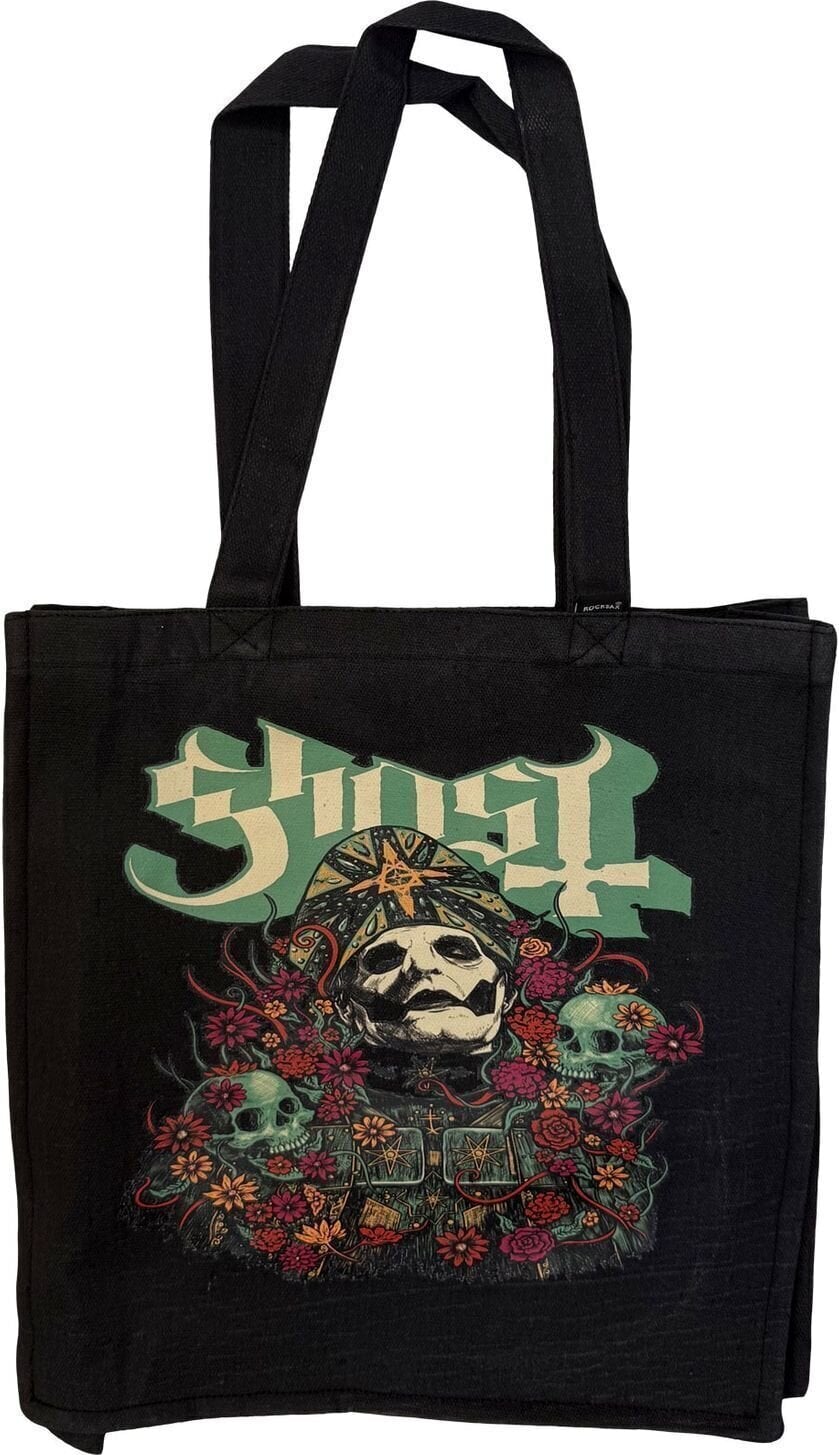 Music bag Ghost Bliss Tote Bag Black