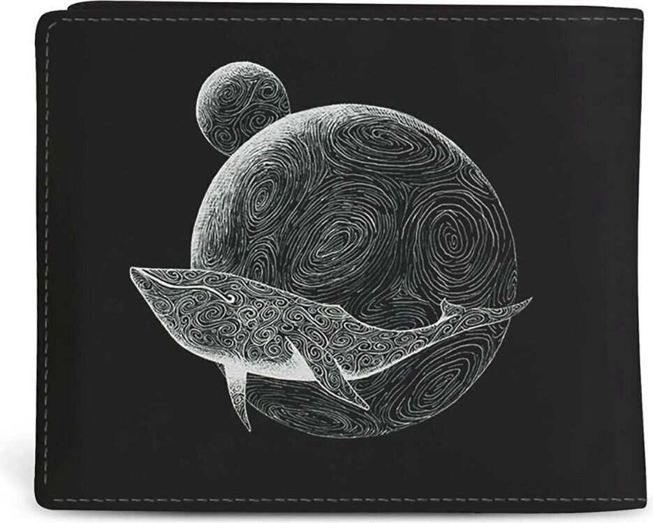 Denarnica Gojira Flying Whale Denarnica Black