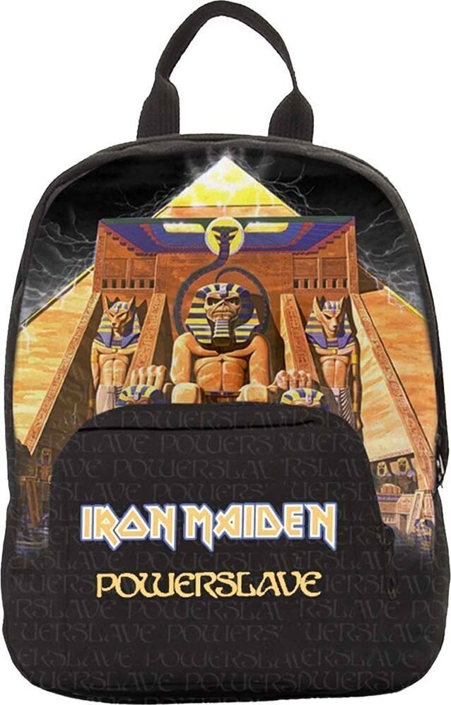 Glazbena torba Iron Maiden Powerslave Ruksak Black