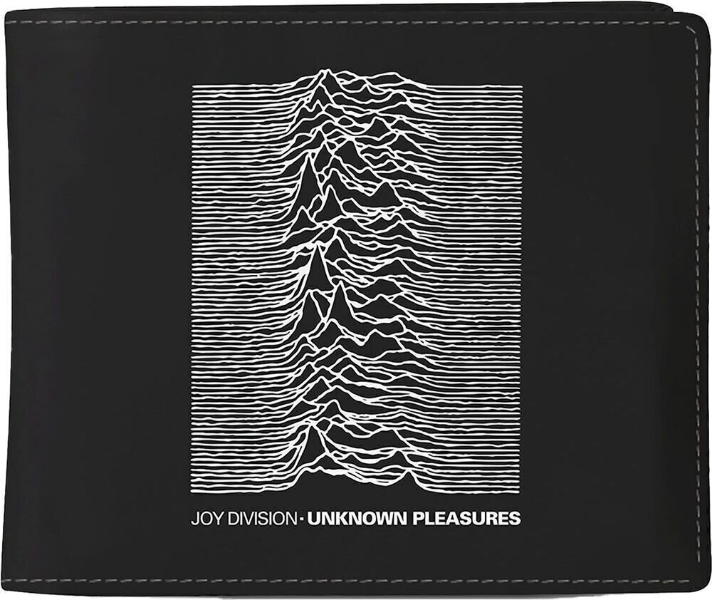 Denarnica Joy Division Unknown Pleasures Denarnica Black
