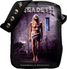 Muzikos krepšys Megadeth Countdown To Extinction Kryžinis krepšys Black